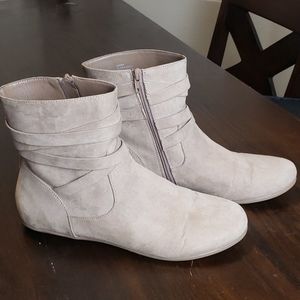 Tan Ankle Booties